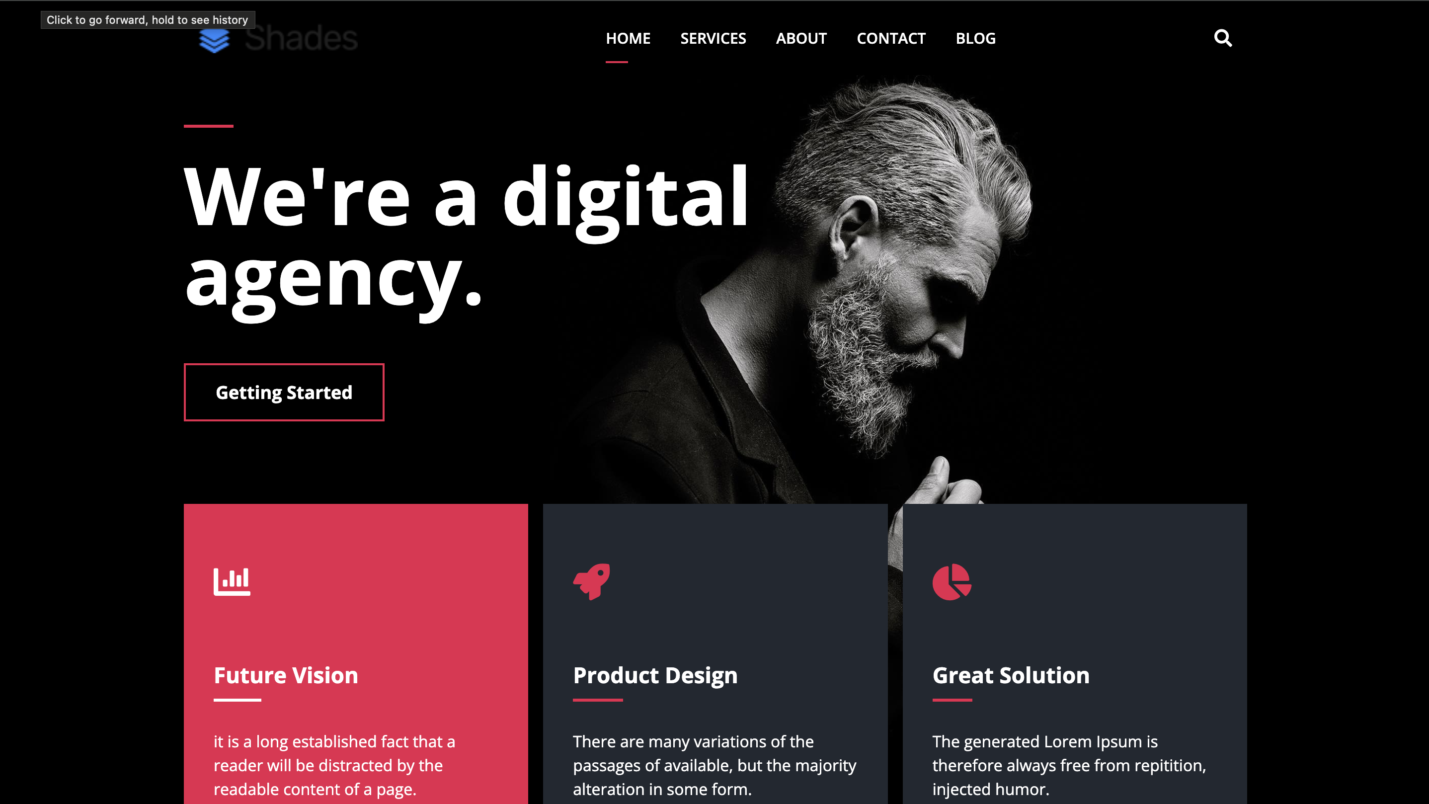 Digital agency Website